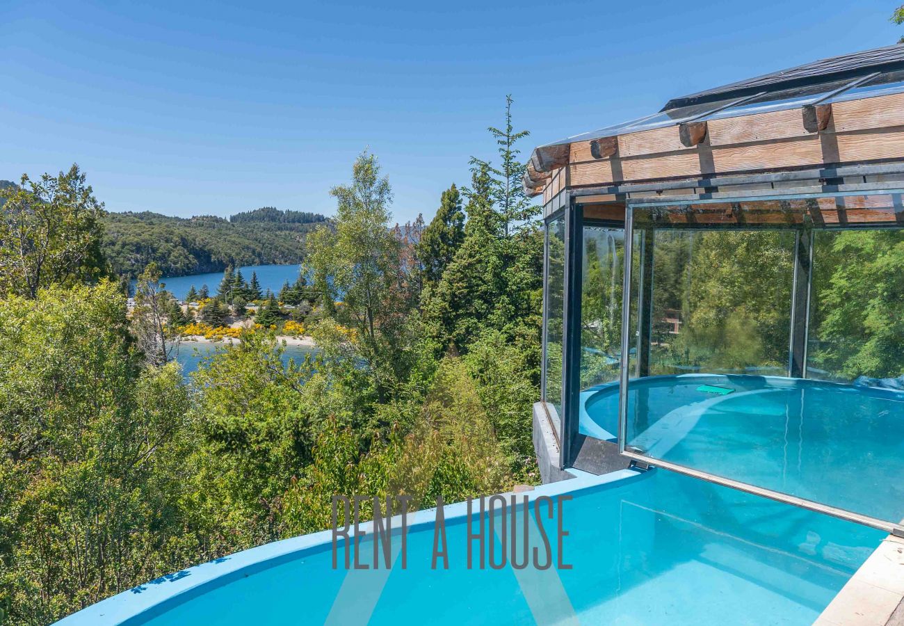 Casa en San Carlos de Bariloche - MORE01C ESPECTACULAR CASA A ORILLAS DEL LAGO MORENO CON PILETA CLIMATIZADA