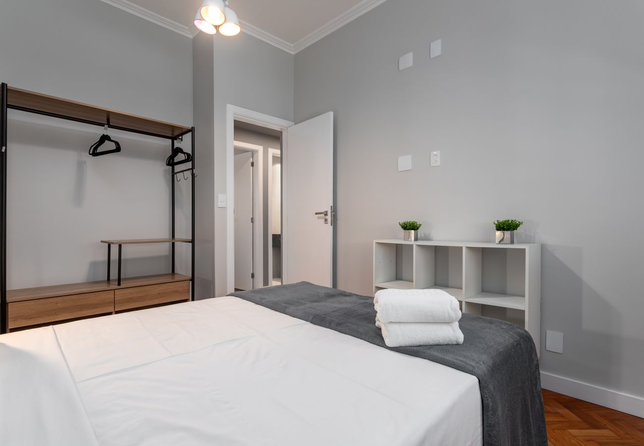 Apartamento en Rio de Janeiro - Vista lateral del mar, a 2 minutos de la playa | FMS601