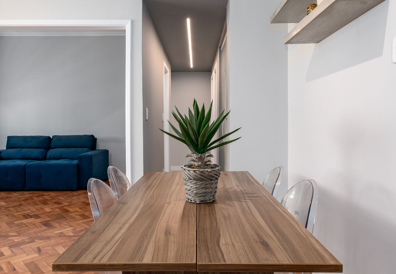 Apartamento en Rio de Janeiro - Vista lateral del mar, a 2 minutos de la playa | FMS601