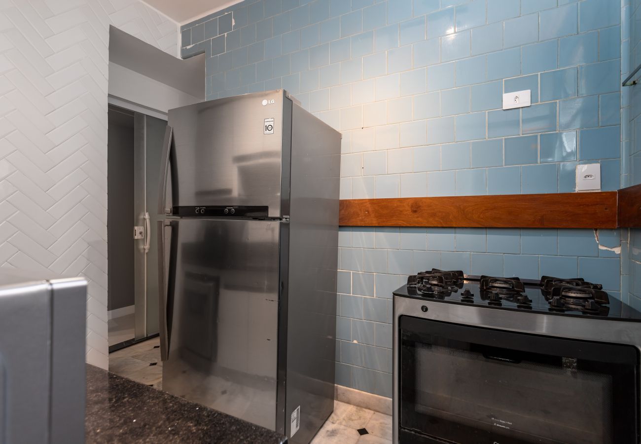 Apartamento en Rio de Janeiro - Vista lateral del mar, a 2 minutos de la playa | FMS601