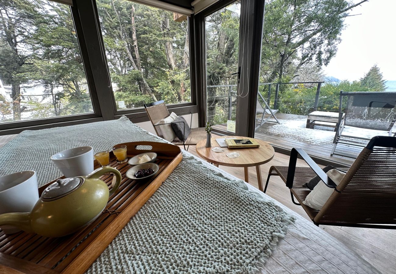 Estudio en San Carlos de Bariloche - VIEW01 - CÁLIDO LOFT CON DIVINA VISTA AL LAGO