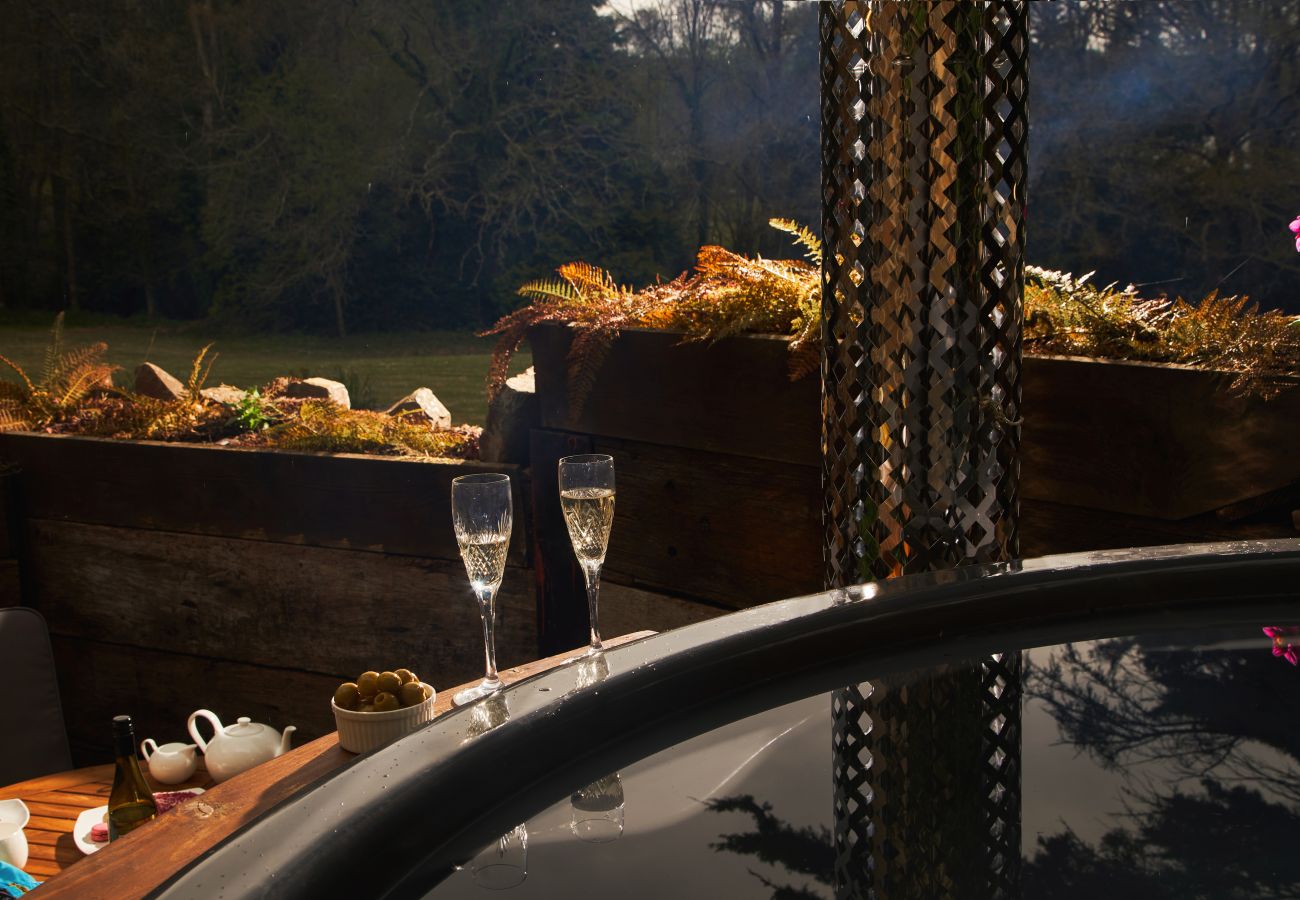 Apartamento en Lower Ashton - Swallows End – Romantic Dartmoor Retreat with Hot Tub & Indoor Pool