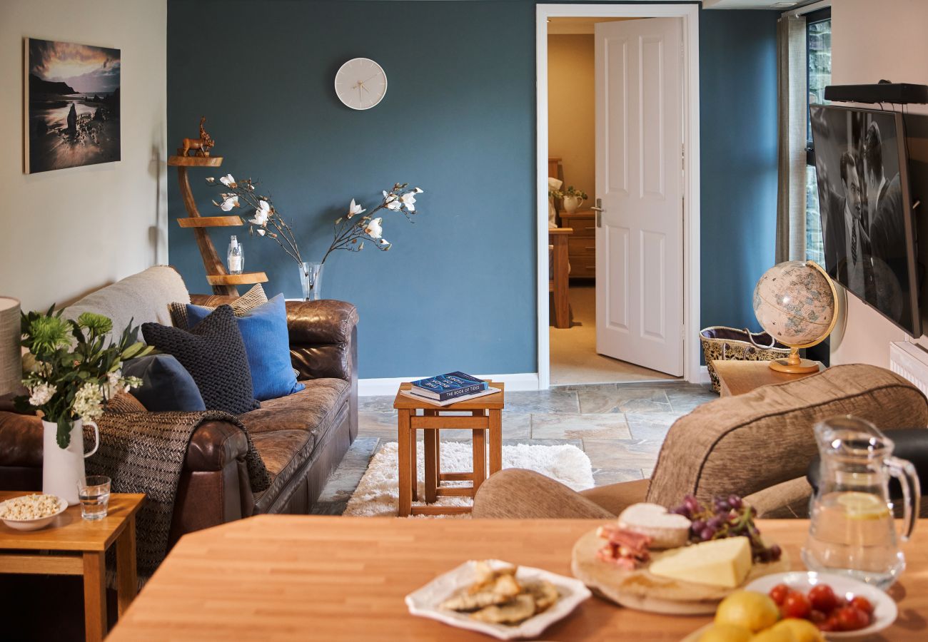 Apartamento en Lower Ashton - Swallows End – Romantic Dartmoor Retreat with Hot Tub & Indoor Pool