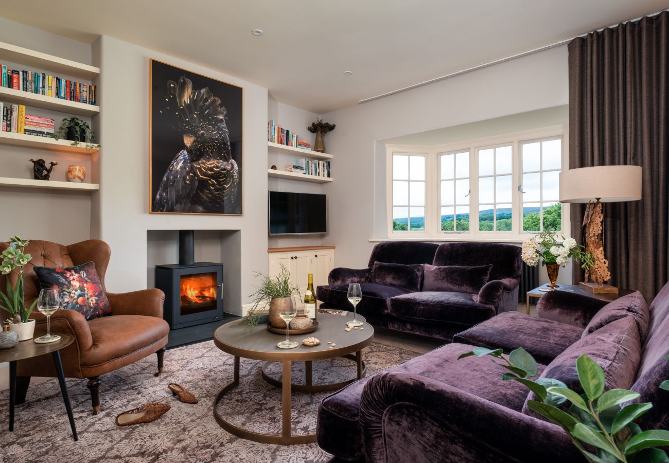 Casa en Lustleigh - Higher Mapstone – Luxury Dartmoor Retreat with Views, Acres & Games Barn