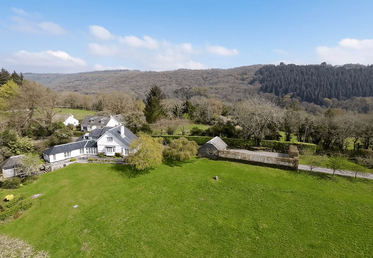 Casa en Lustleigh - Higher Mapstone – Luxury Dartmoor Retreat with Views, Acres & Games Barn
