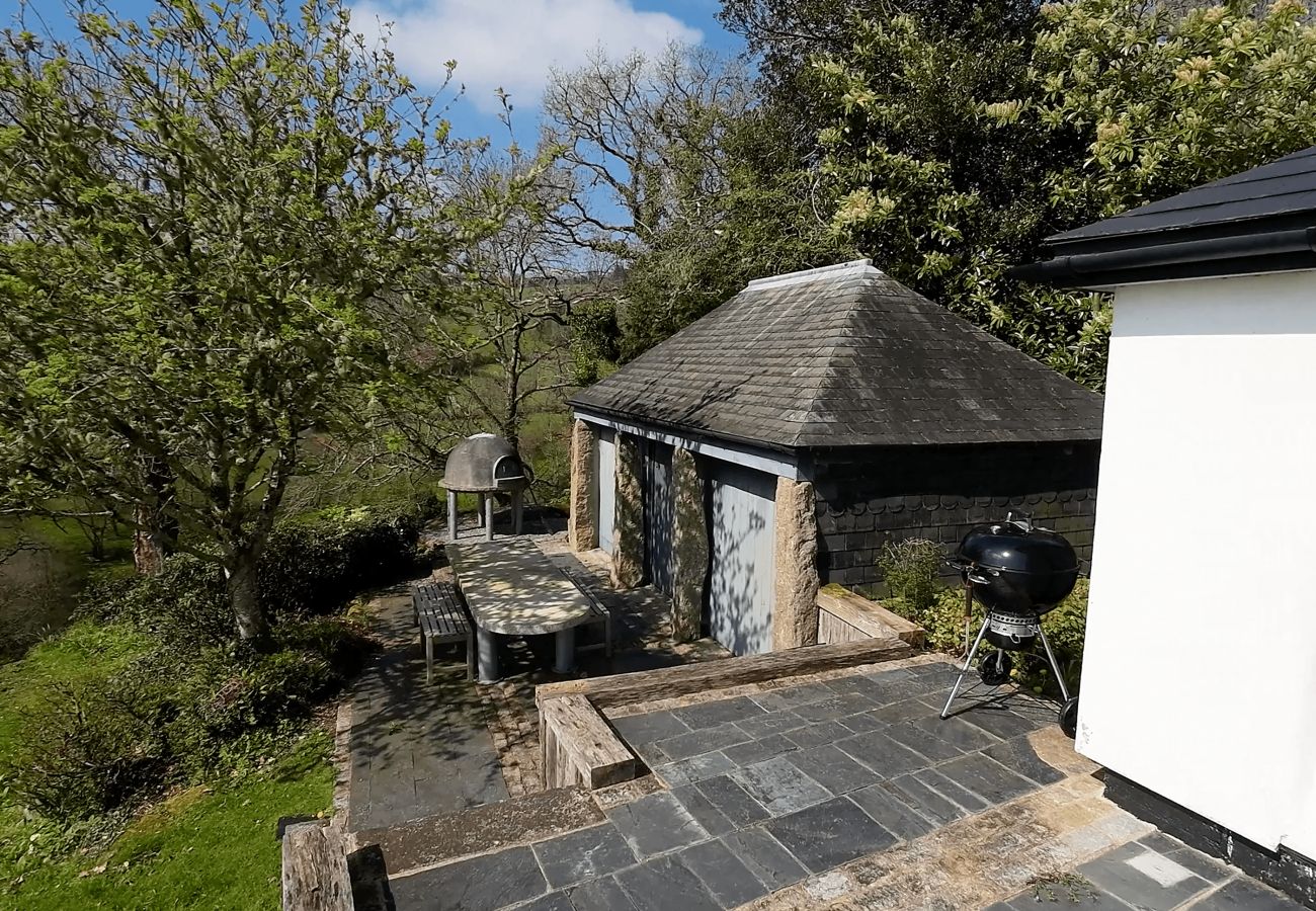 Casa en Lustleigh - Higher Mapstone – Luxury Dartmoor Retreat with Views, Acres & Games Barn