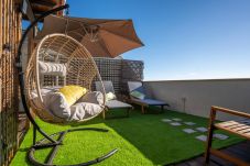 Apartamento en Santa Cruz de Tenerife - Apartamento con espaciosa terraza y vistas al mar
