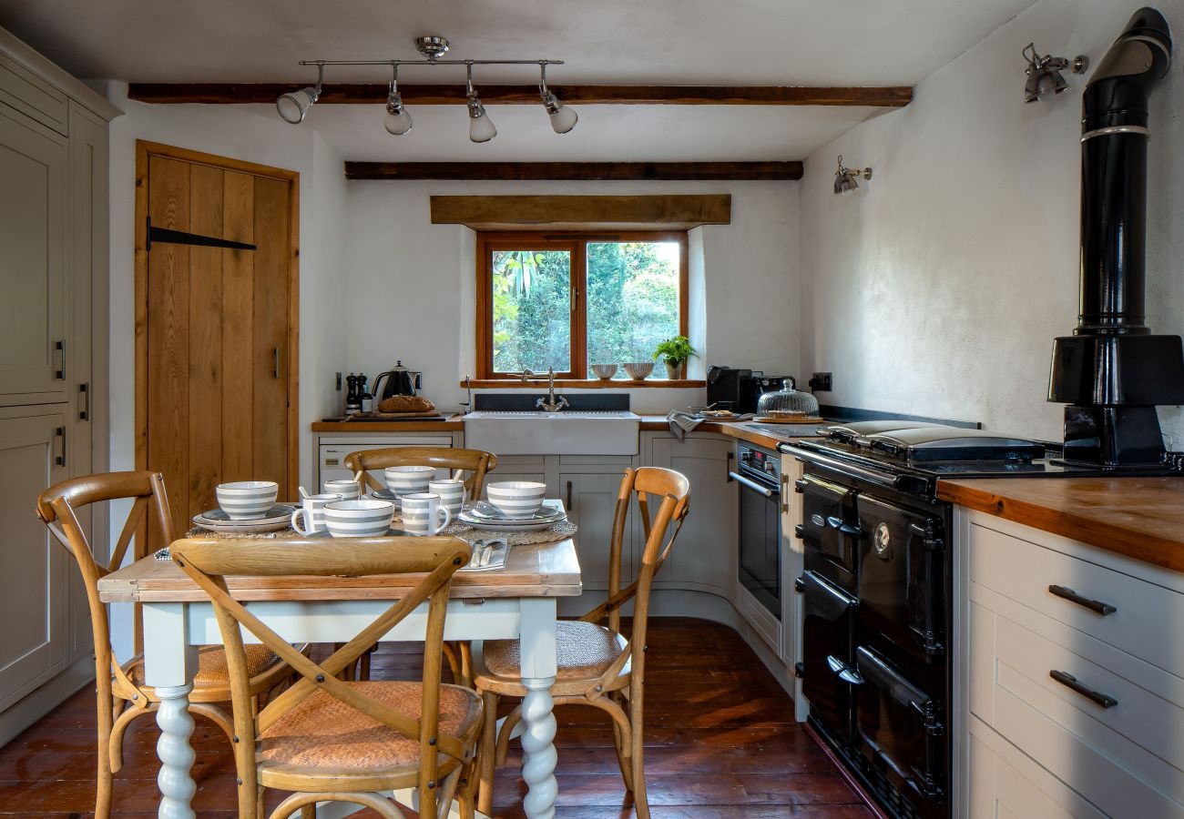 Casa rural en Berry Pomeroy - The Old Coach House – Romantic Devon Barn with Gardens Near Totnes & Dartmoor