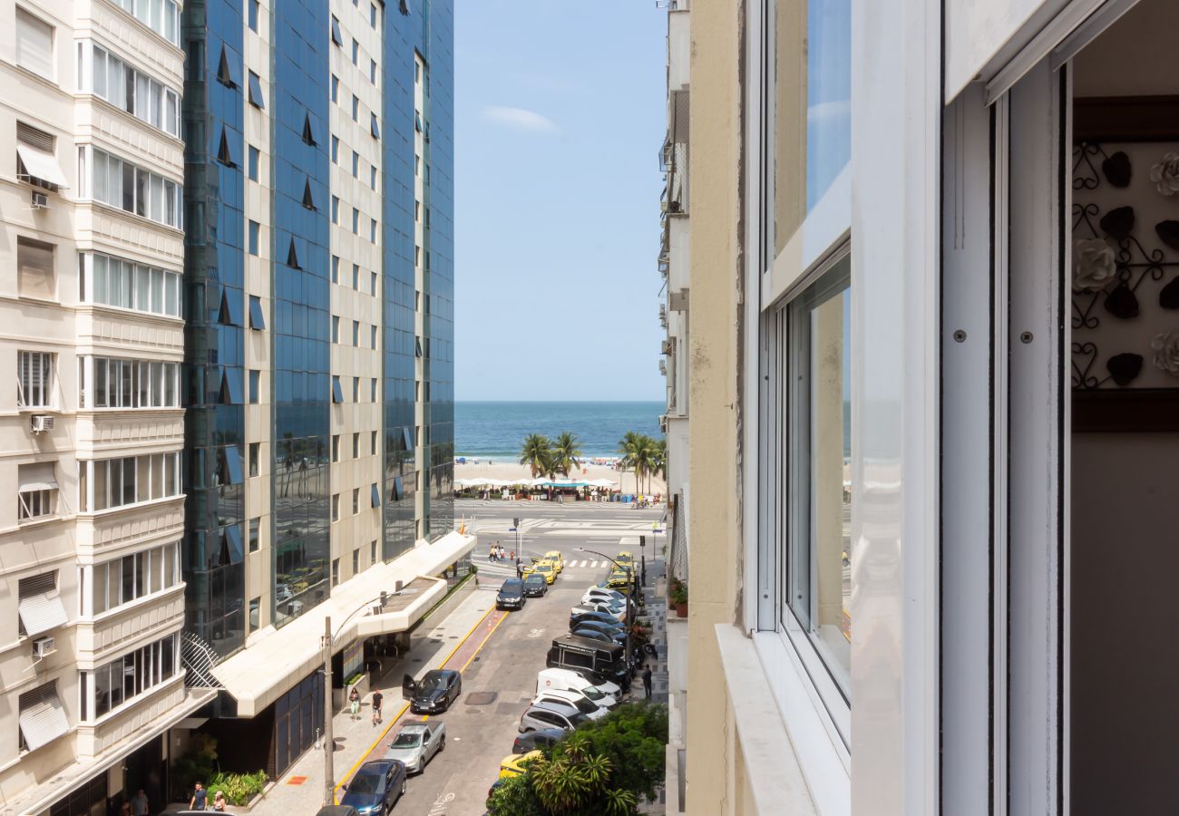 Apartamento en Rio de Janeiro - Vista al mar, a 2 minutos de la playa | FMS502