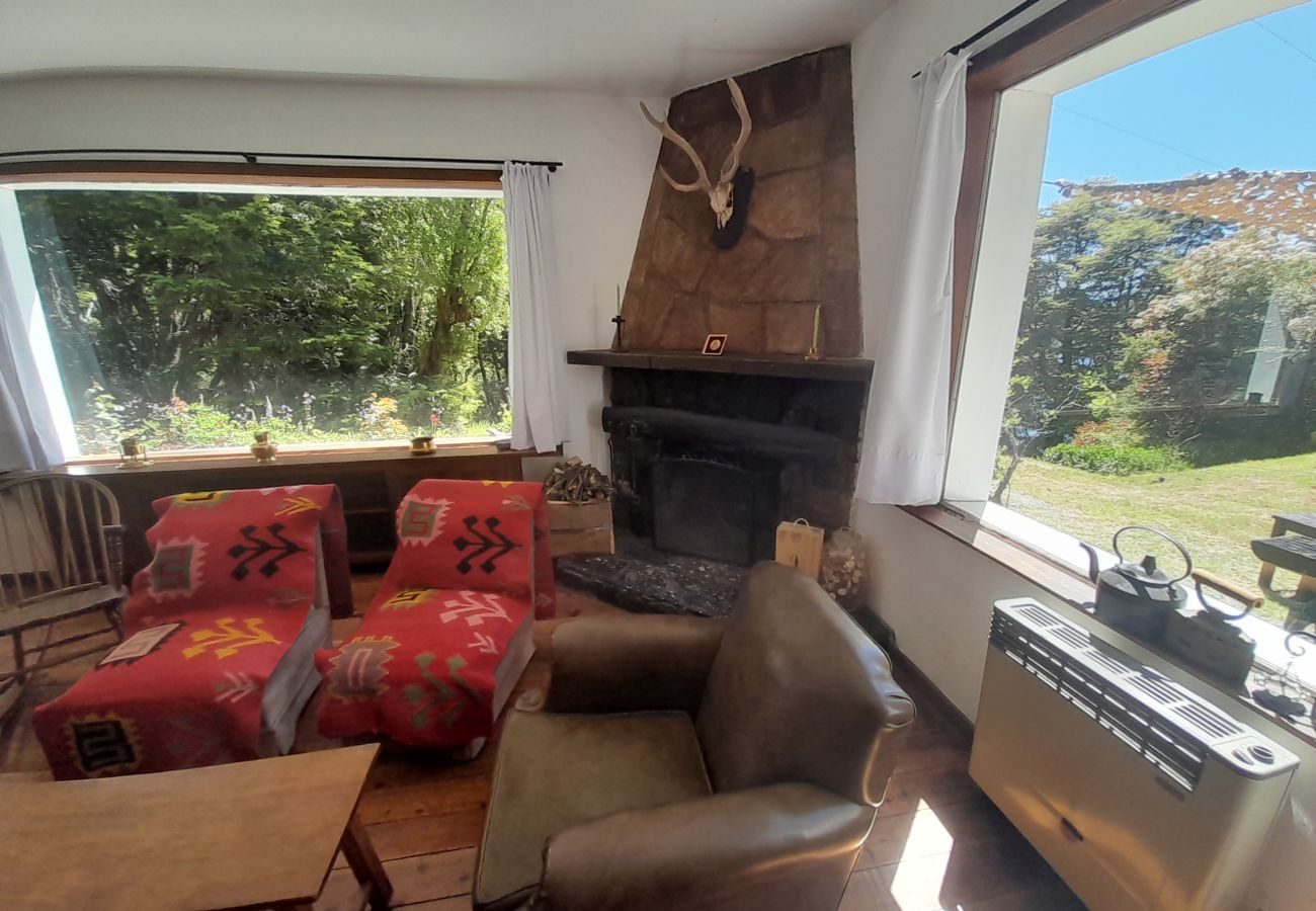 Cabaña en San Carlos de Bariloche - PENI17 - CÁLIDA CABAÑA CON COSTA DE LAGO 