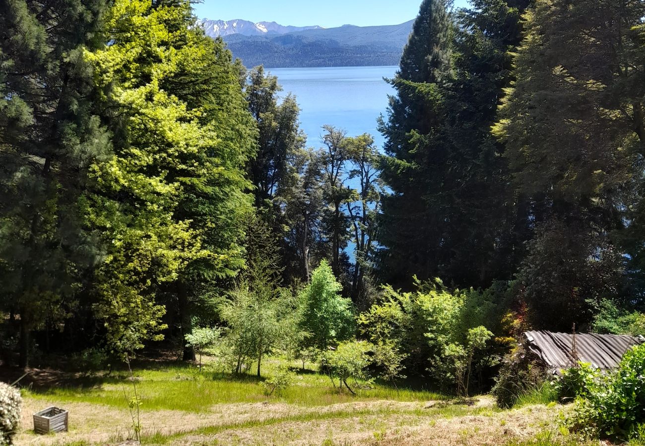 Cabaña en San Carlos de Bariloche - PENI17 - CÁLIDA CABAÑA CON COSTA DE LAGO 