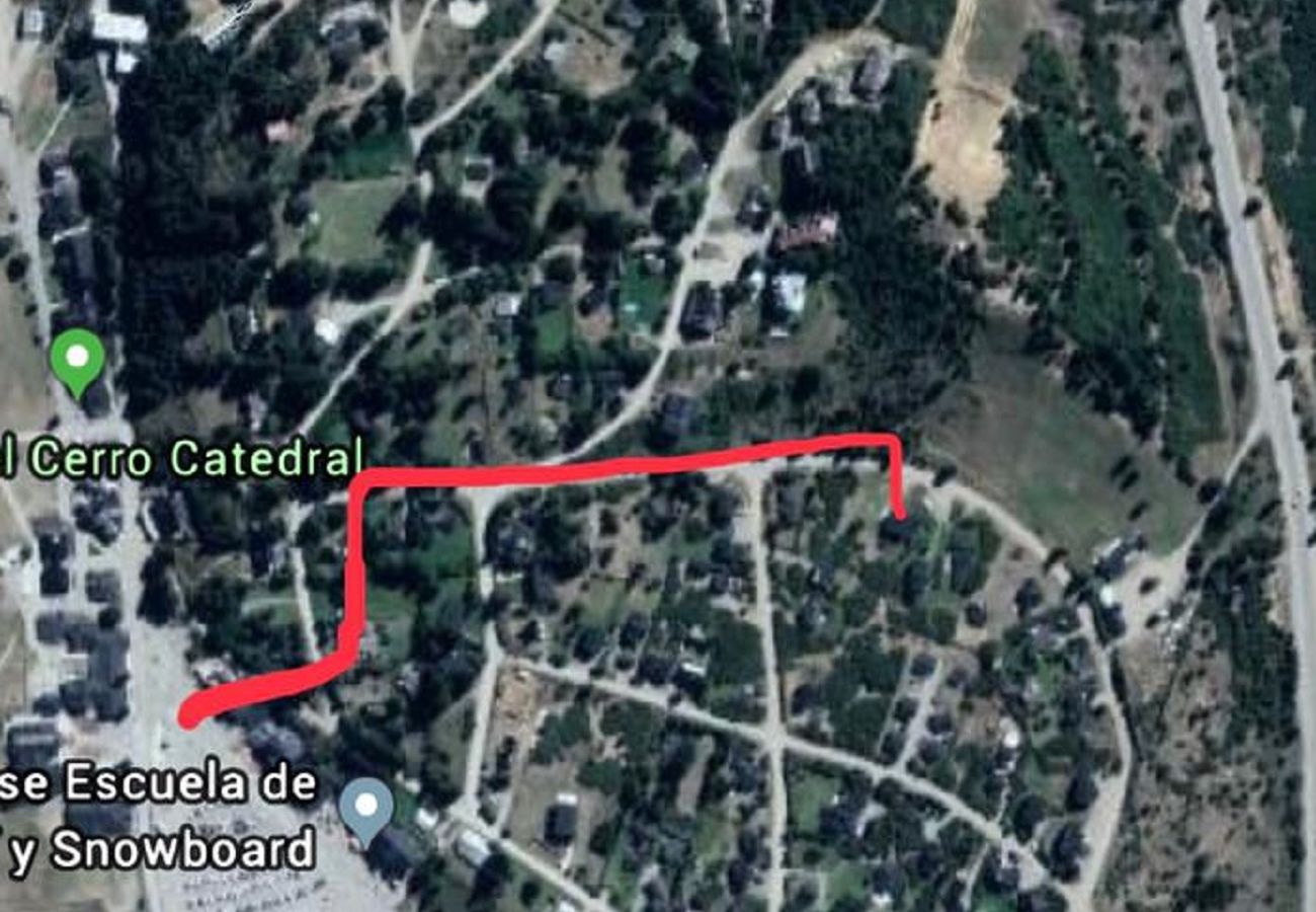 Apartamento en San Carlos de Bariloche - CATE01 Cómodo departamento en la base del cerro Catedral.