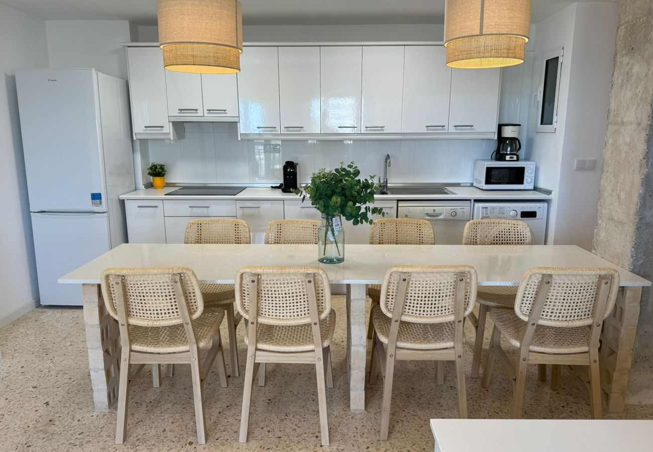 Apartamento en Playa de Gandía - PRECIOSO APARTAMENTO FRONTAL AL MAR - alquiler solo familias