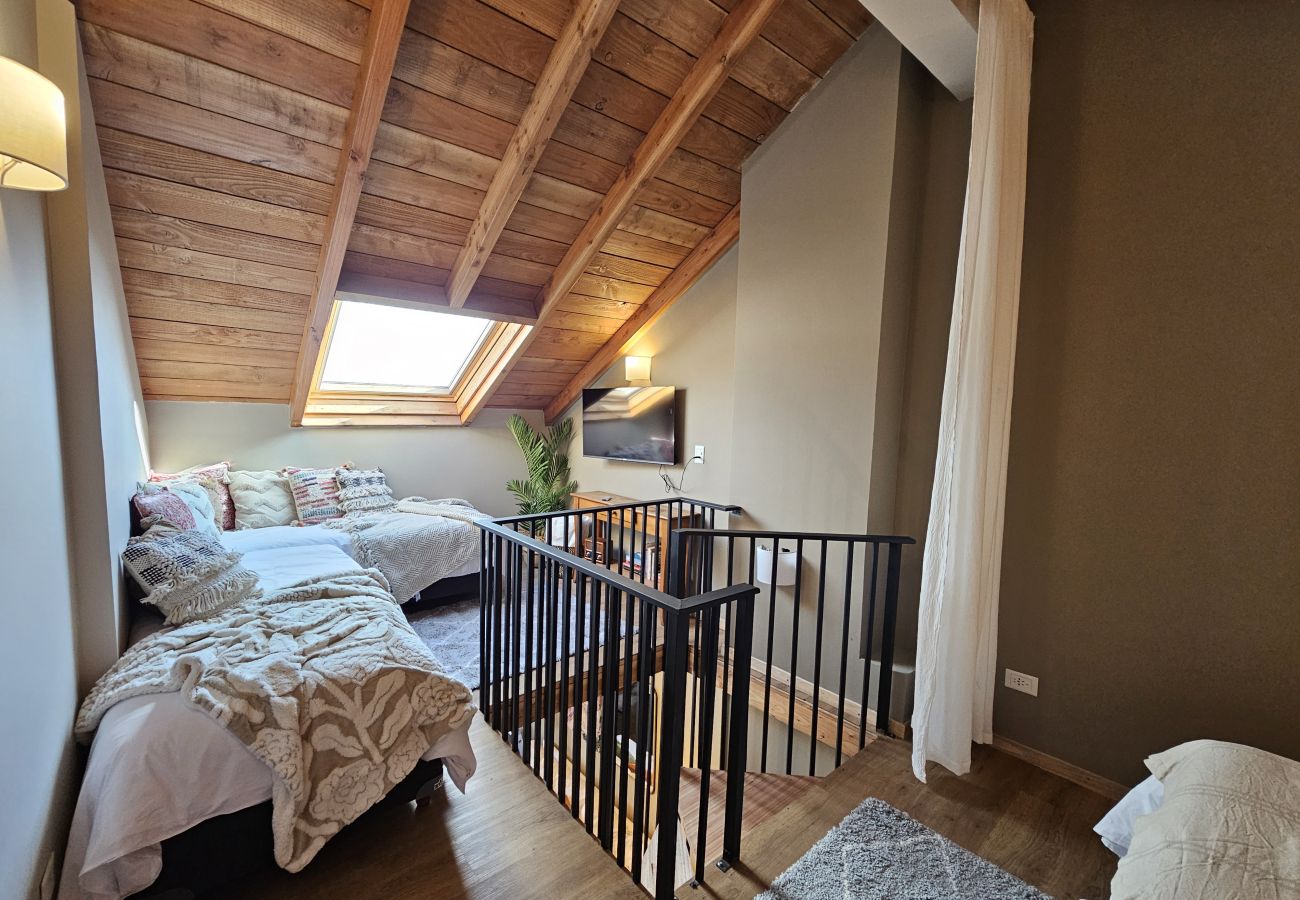 Apartamento en San Carlos de Bariloche - Montaña departamento con vista al lago y estacionamiento en Bariloche