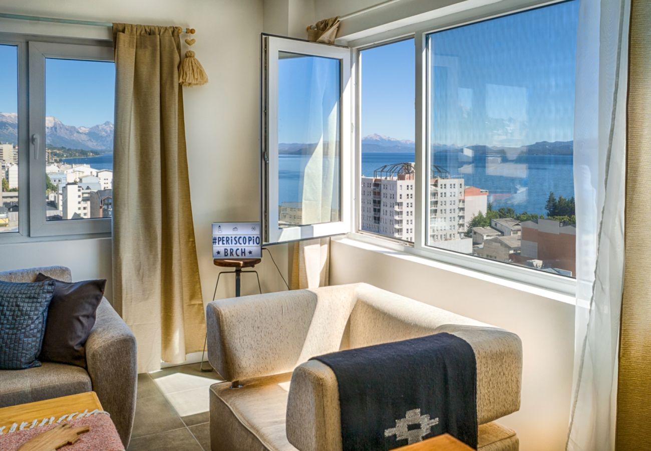 Apartamento en San Carlos de Bariloche - Periscopio departamento con una impresionante vista al lago Nahuel Huapi