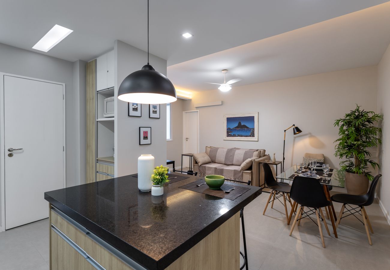 Apartamento en Rio de Janeiro - Encantador  a 9 minutos de la playa de Botafogo | MRF1307