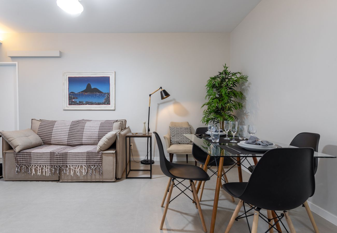 Apartamento en Rio de Janeiro - Encantador  a 9 minutos de la playa de Botafogo | MRF1307