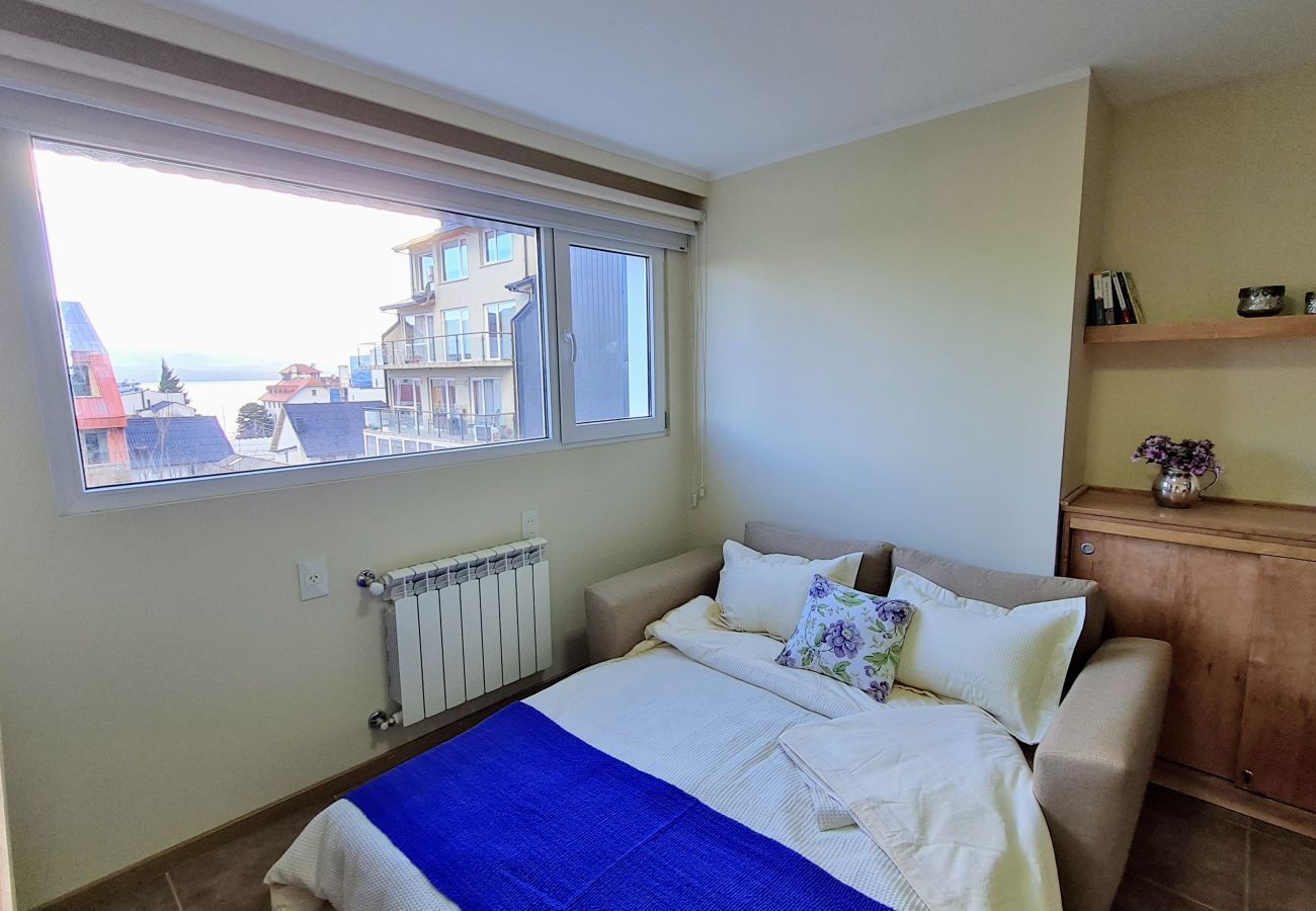 Apartamento en San Carlos de Bariloche - Cielo departamento con vista al lago y a la Catedral de Bariloche