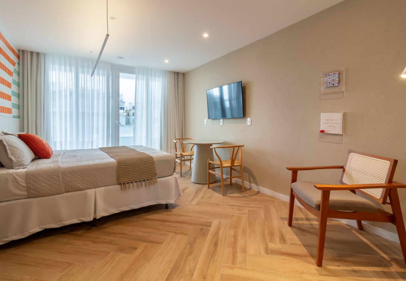 Apartamento en Rio de Janeiro - Vista al Mar y Balc&amp;oacute;n con Ba&amp;ntilde;era | Q9