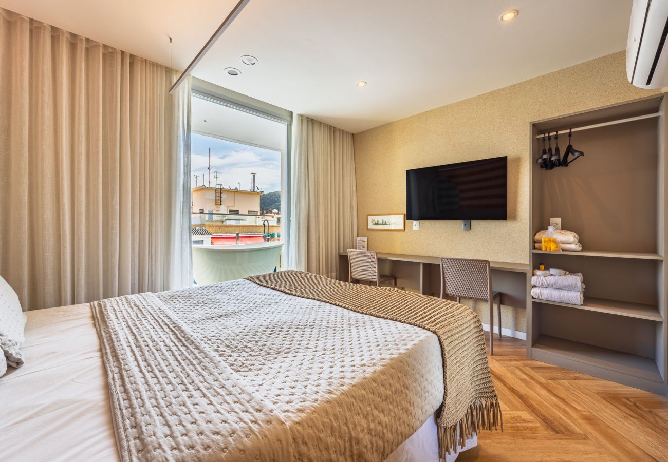 Apartamento en Rio de Janeiro - Vista al mar y balc&oacute;n con ba&ntilde;era | Q4