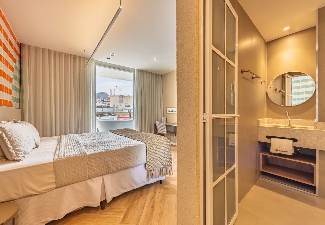 Apartamento en Rio de Janeiro - Vista al mar y balc&oacute;n con ba&ntilde;era | Q4