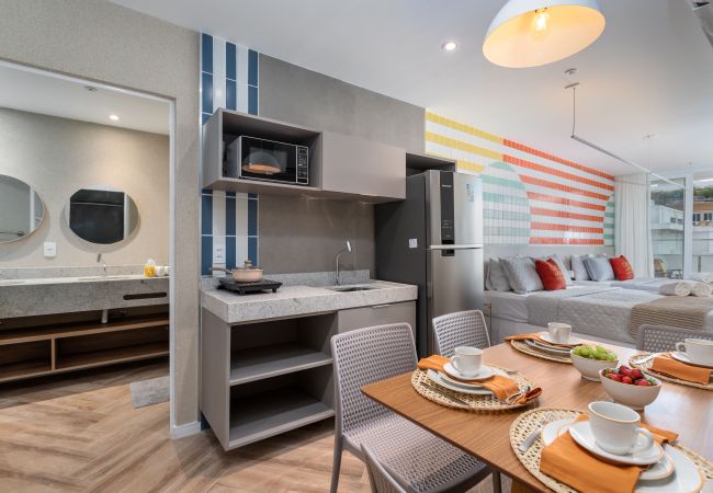 Apartamento en Rio de Janeiro - Vista al mar y balcón con bañera | Q5 Apartamento en Rio de Janeiro - Vista al mar y balcón con bañera | Q5