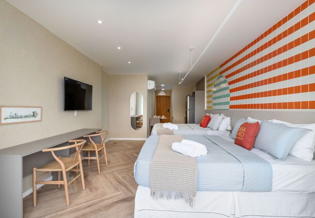 Apartamento en Rio de Janeiro - Vista al mar y balcón con bañera | Q5 Apartamento en Rio de Janeiro - Vista al mar y balcón con bañera | Q5