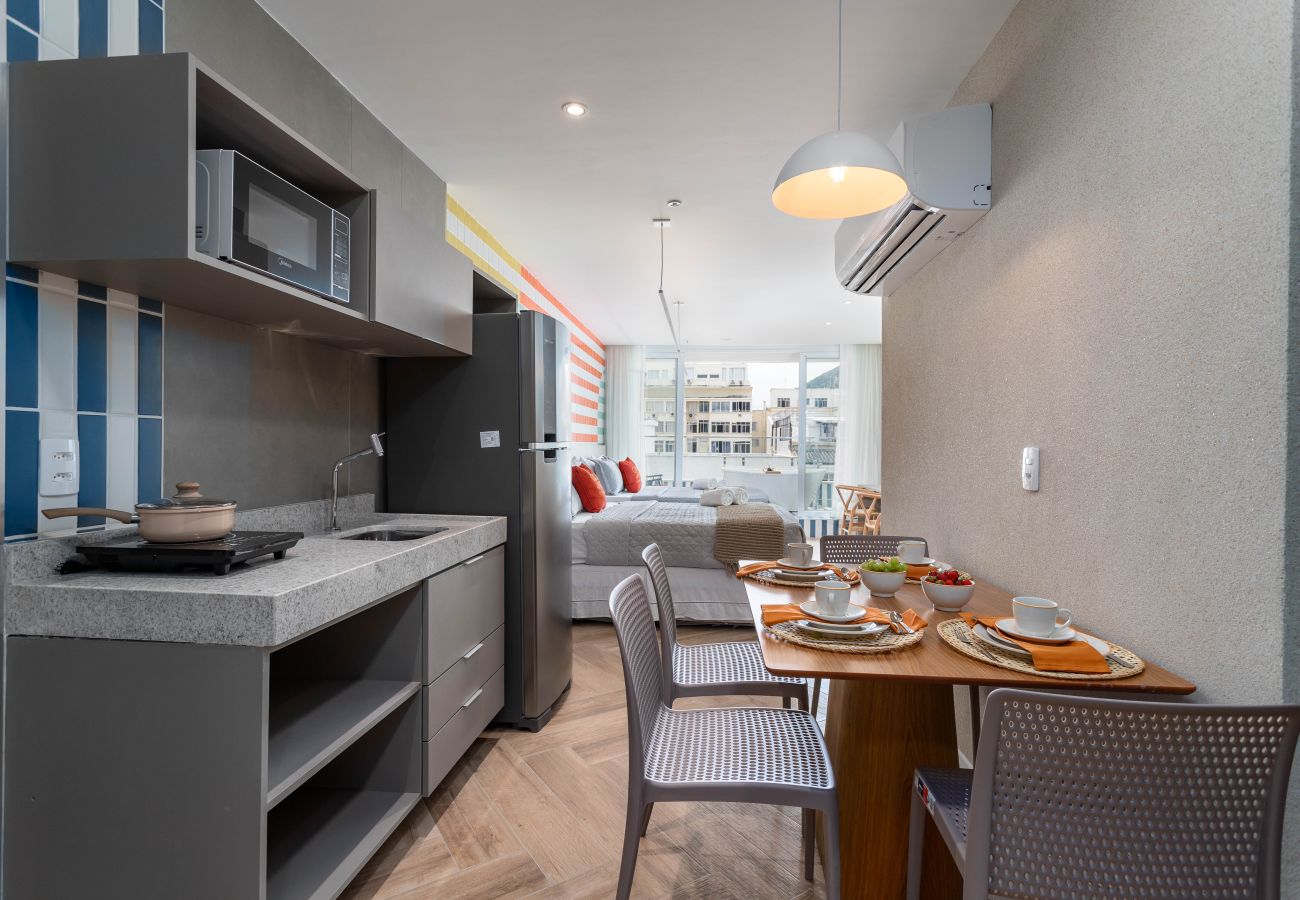 Apartamento en Rio de Janeiro - Vista al mar y balcón con bañera | Q5 Apartamento en Rio de Janeiro - Vista al mar y balcón con bañera | Q5