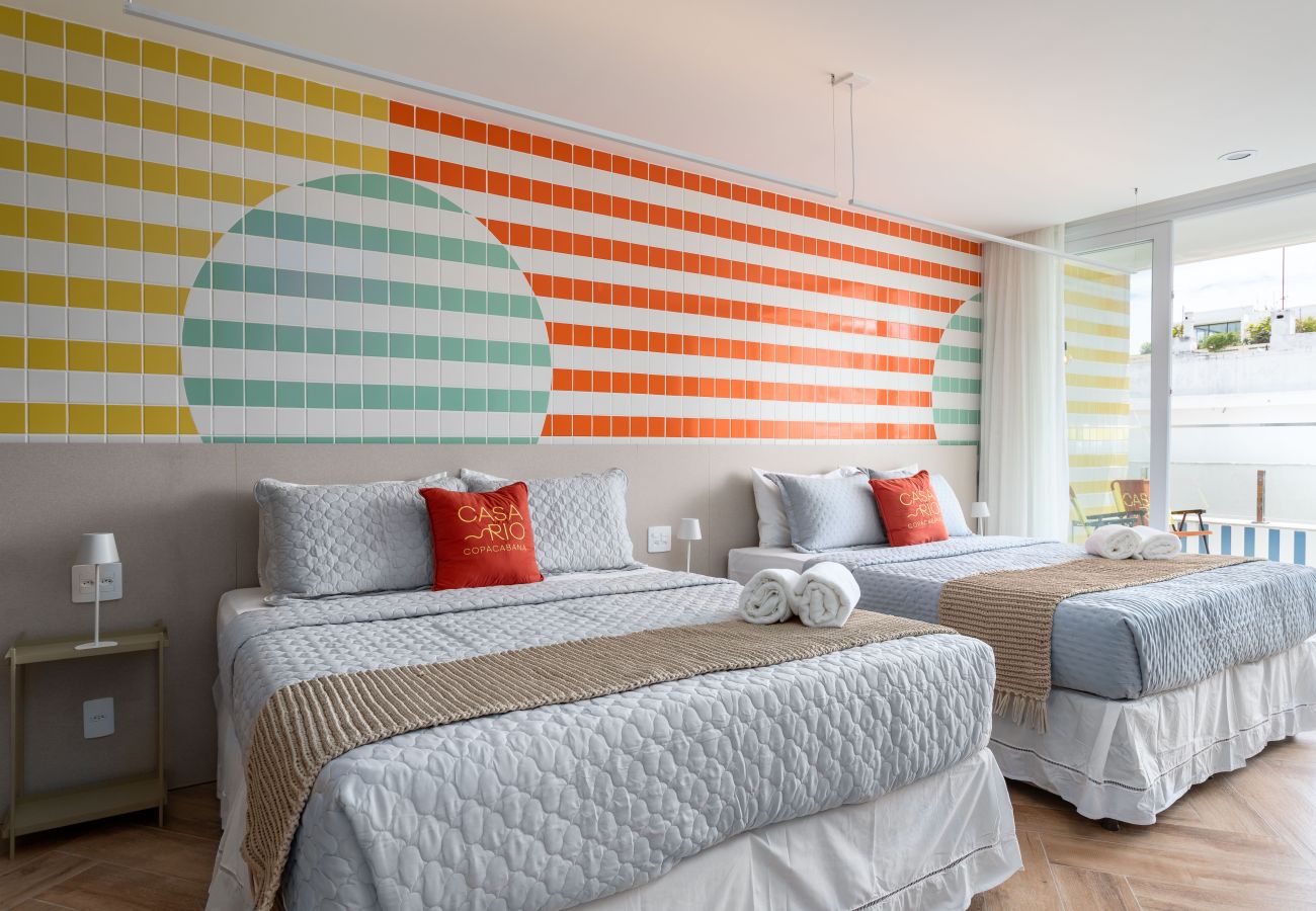 Apartamento en Rio de Janeiro - Vista al mar y balcón con bañera | Q5 Apartamento en Rio de Janeiro - Vista al mar y balcón con bañera | Q5