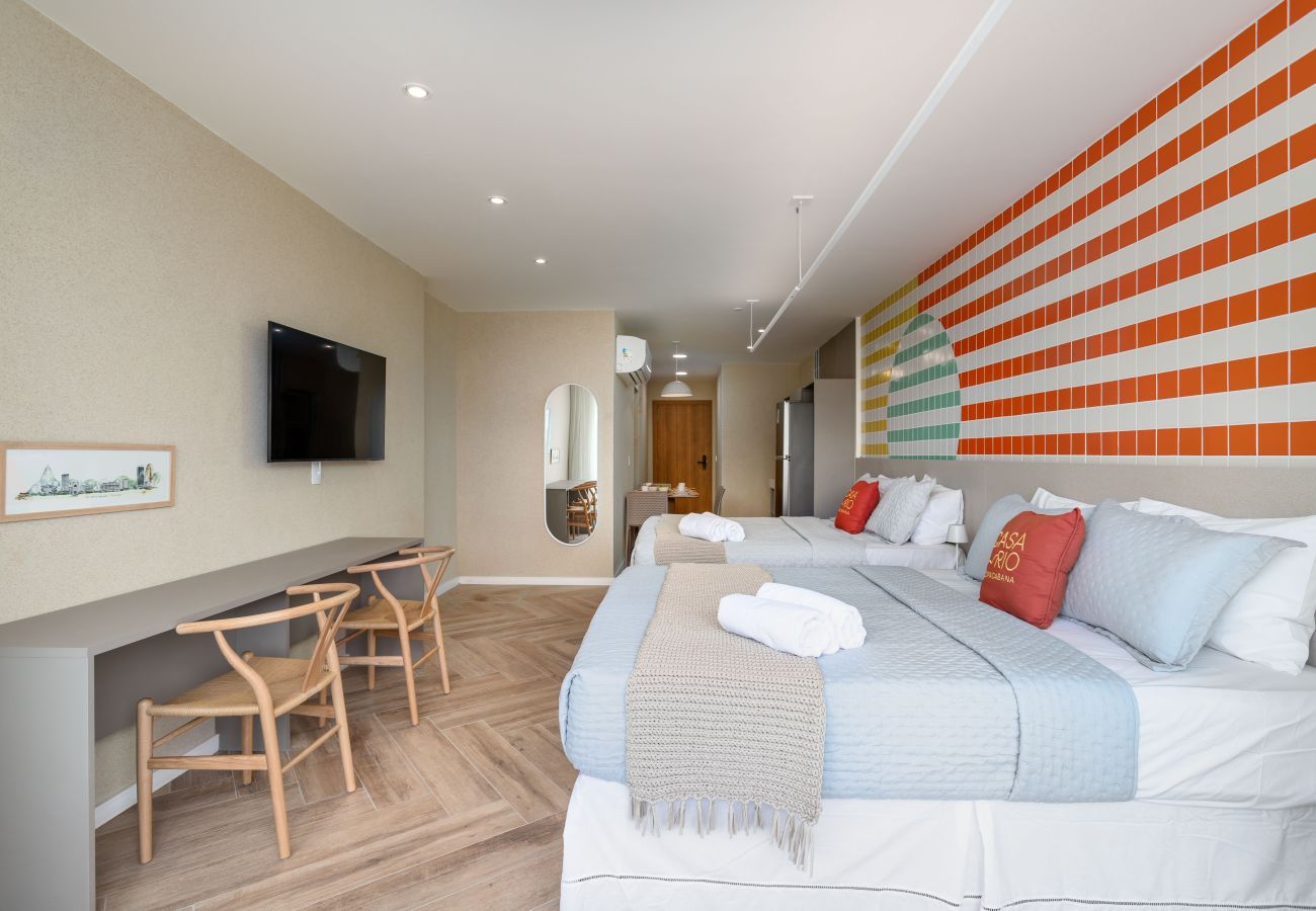 Apartamento en Rio de Janeiro - Vista al mar y balcón con bañera | Q5 Apartamento en Rio de Janeiro - Vista al mar y balcón con bañera | Q5