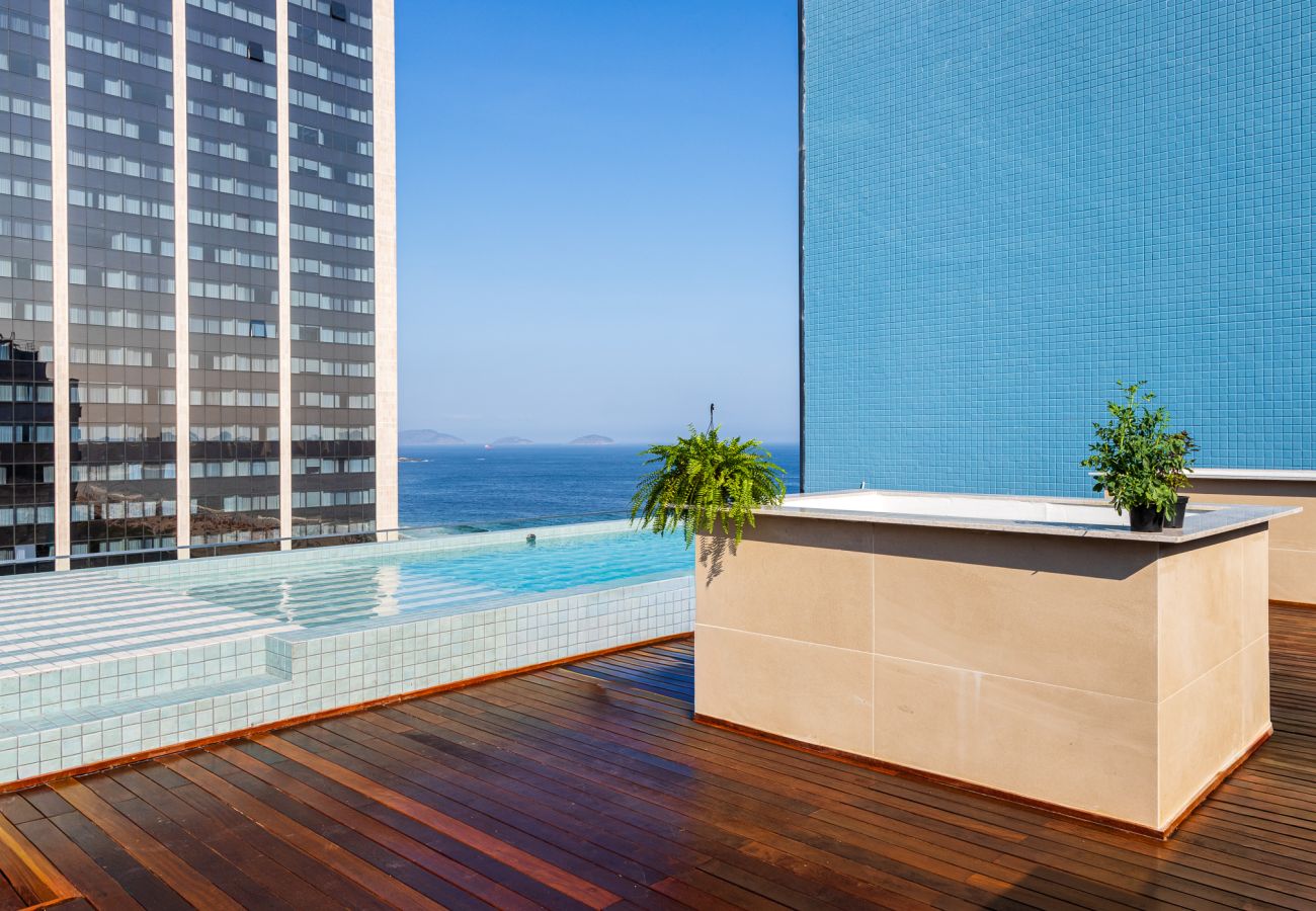 Apartamento en Rio de Janeiro - Vista al mar y balcón con bañera | Q5 Apartamento en Rio de Janeiro - Vista al mar y balcón con bañera | Q5
