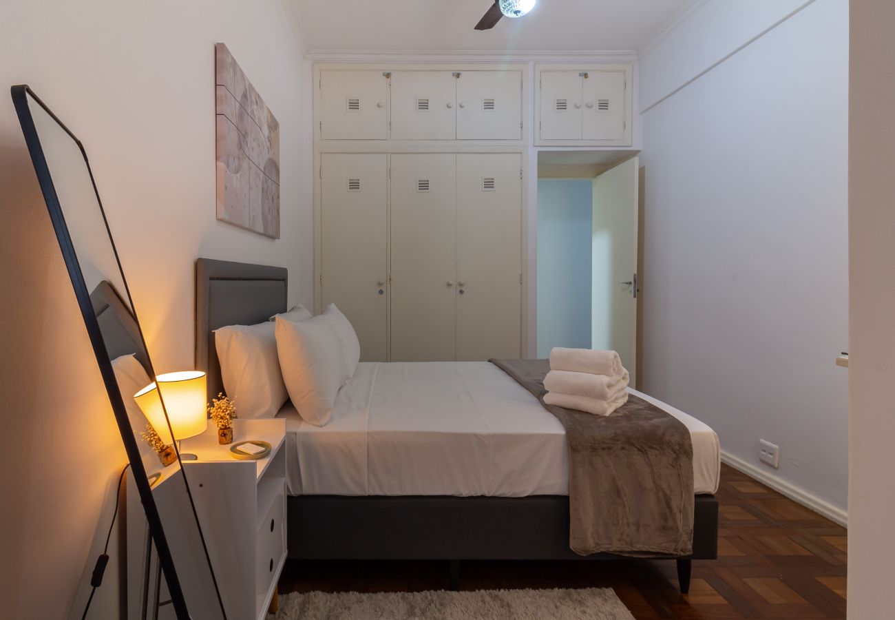 Apartamento en Rio de Janeiro - Confort en Copacabana, a 9 minutos de la playa | CJ202 