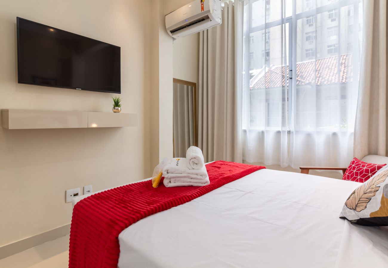 Apartamento en Rio de Janeiro - Acogedor en Copacabana a 7 minutos de la playa | FM211