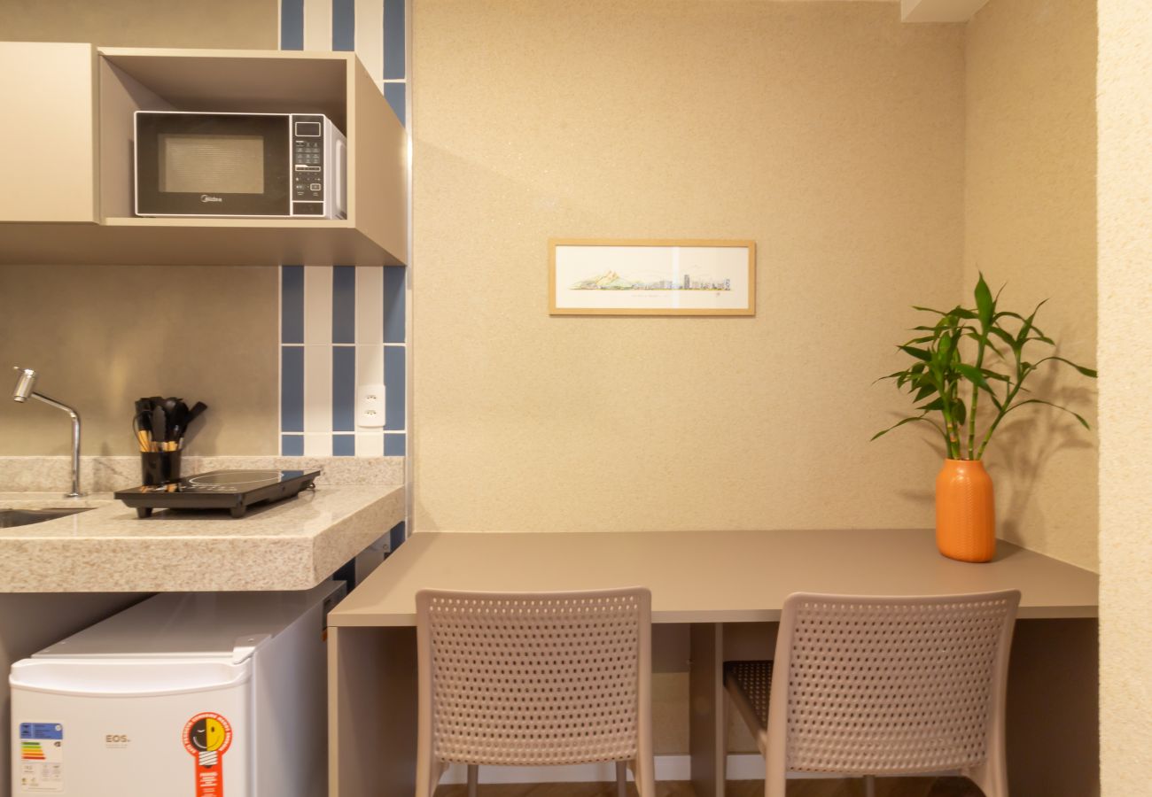 Apartamento en Rio de Janeiro - Vista para o Mar e Varanda com Banheira | Q23