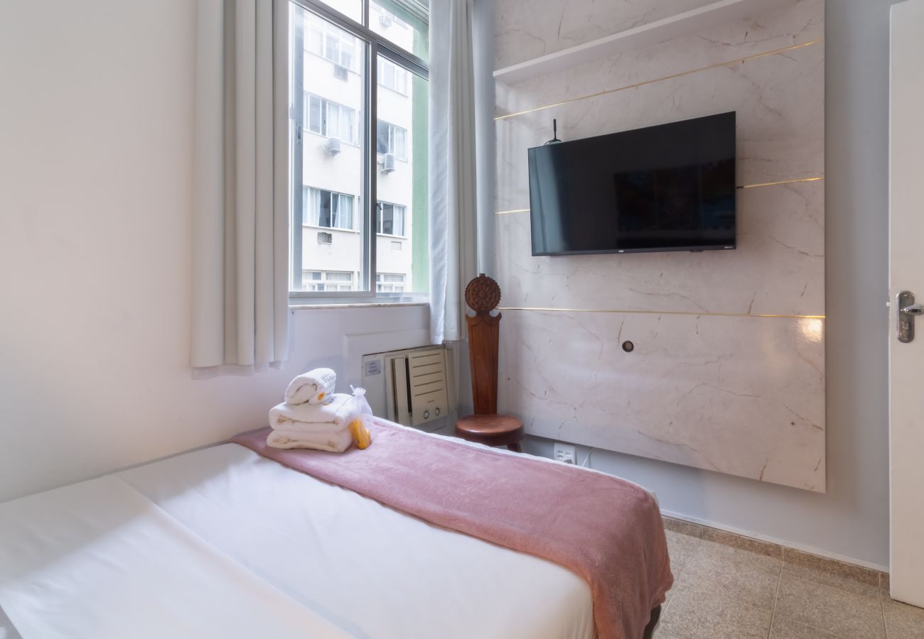 Apartamento en Rio de Janeiro - A 3 minutos de la playa de Copacabana | DU705