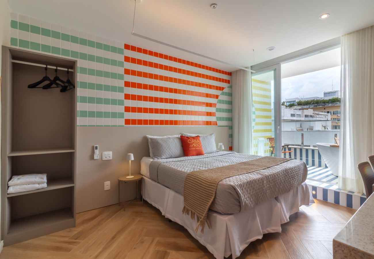 Apartamento en Rio de Janeiro - Vista al mar y balc&amp;oacute;n con ba&amp;ntilde;era | Q2