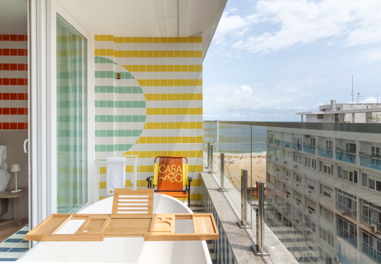 Apartamento en Rio de Janeiro - Vista al mar y balc&amp;oacute;n con ba&amp;ntilde;era | Q2