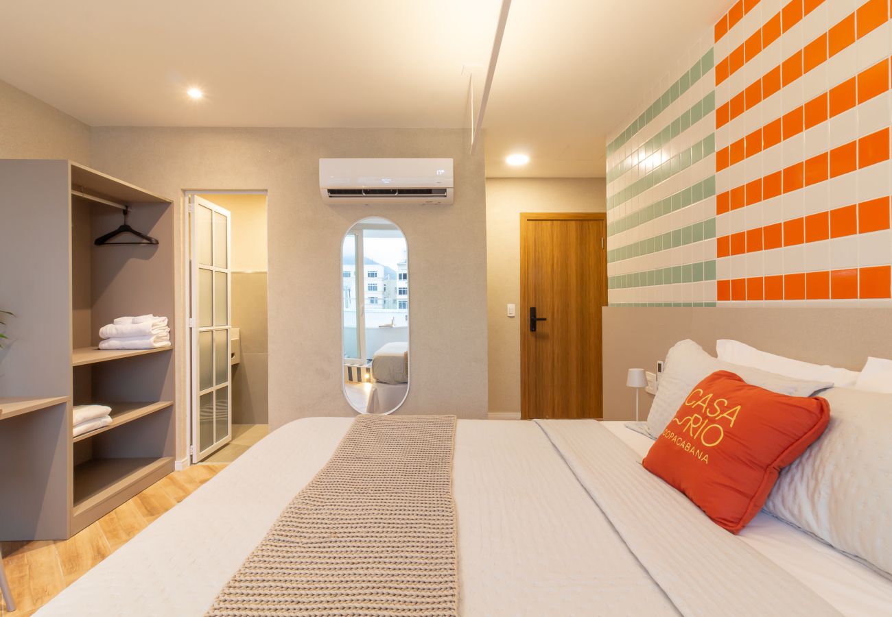 Apartamento en Rio de Janeiro - Vista al mar y balc&amp;oacute;n con ba&amp;ntilde;era | Q12