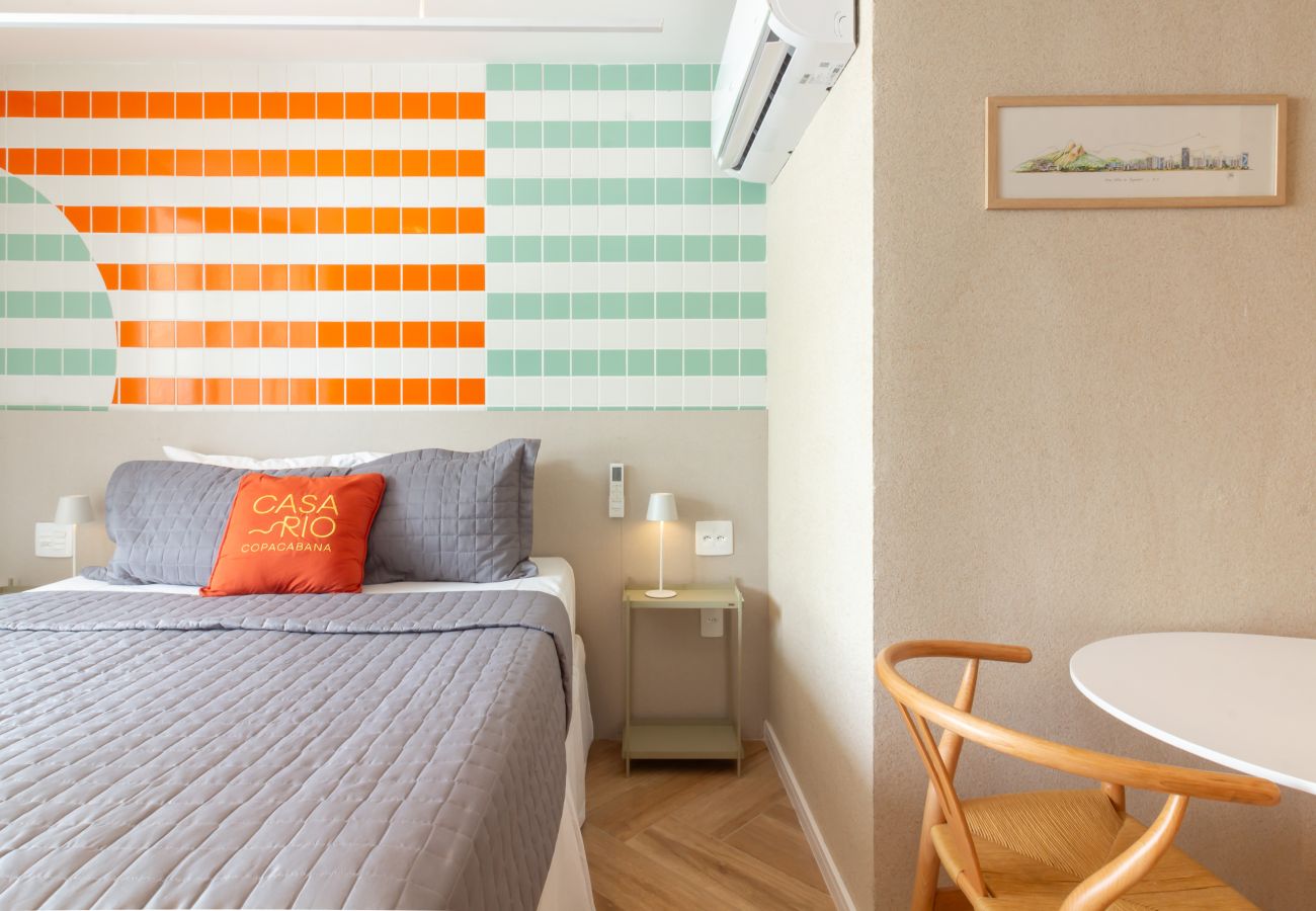 Apartamento en Rio de Janeiro - Vista para o Mar e Varanda com Banheira | Q22