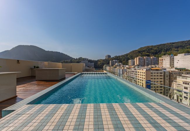 Apartamento en Rio de Janeiro - Vista al mar y balc&amp;oacute;n con ba&amp;ntilde;era | Q11