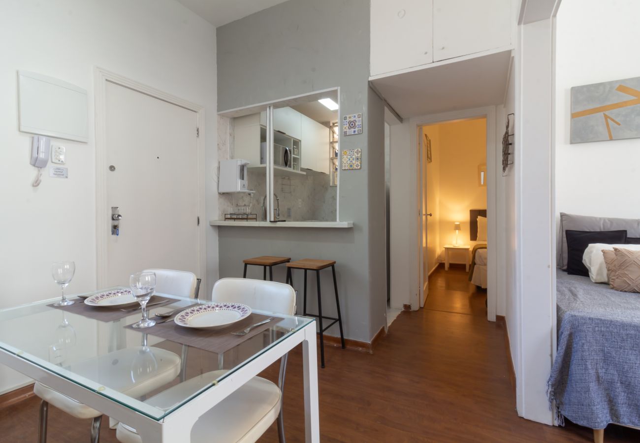Apartamento en Rio de Janeiro - Refugio en Copacabana para dos | NSC1011 