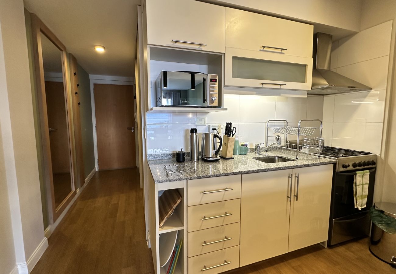 Estudio en San Carlos de Bariloche - Grinly con vista al lago y estacionamiento en Bariloche 