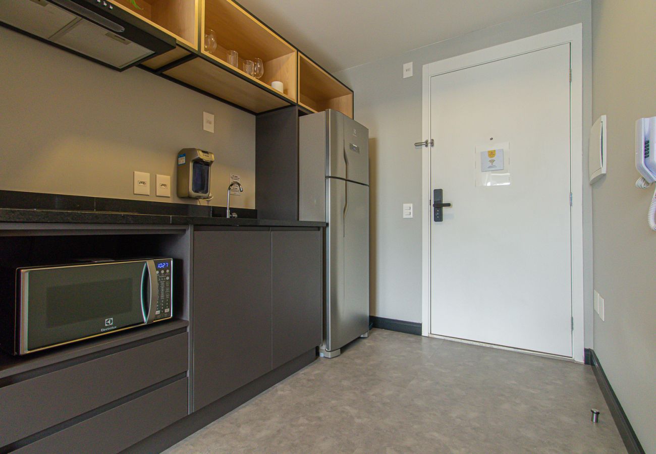 Estudio en São Paulo - Retiro moderno cerca del Allianz Parque | SP-P1604A