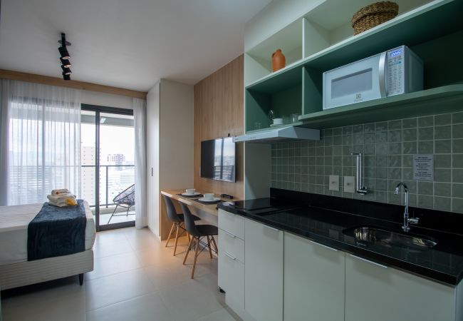 Estudio en São Paulo - Acogedor refugio cerca de Allianz Parque | SP-P1504A Estudio en São Paulo - Acogedor refugio cerca de Allianz Parque | SP-P1504A
