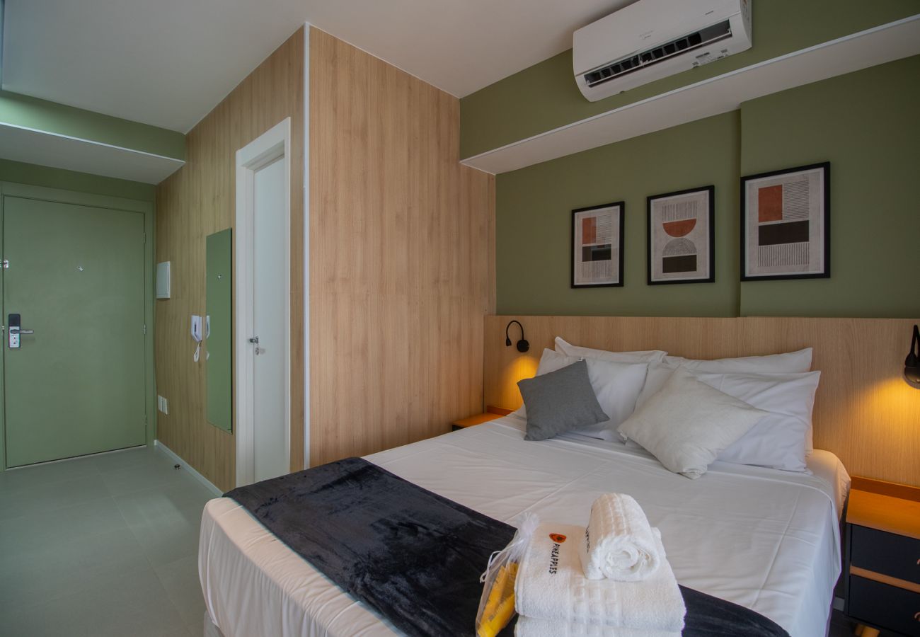 Estudio en São Paulo - Acogedor refugio cerca de Allianz Parque | SP-P1504A Estudio en São Paulo - Acogedor refugio cerca de Allianz Parque | SP-P1504A