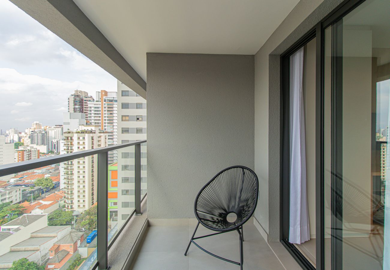 Estudio en São Paulo - Acogedor refugio cerca de Allianz Parque | SP-P1504A Estudio en São Paulo - Acogedor refugio cerca de Allianz Parque | SP-P1504A
