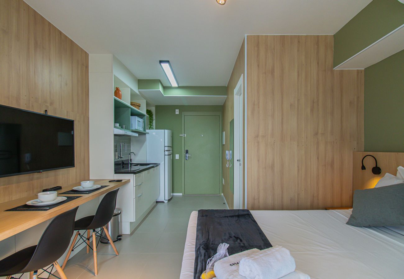 Estudio en São Paulo - Acogedor refugio cerca de Allianz Parque | SP-P1504A Estudio en São Paulo - Acogedor refugio cerca de Allianz Parque | SP-P1504A