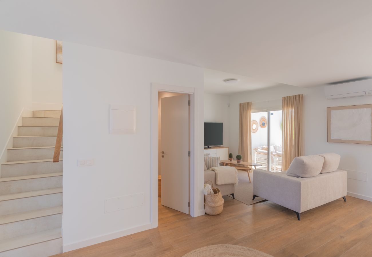 Villa en Playa Blanca - Serena Luca Salón en espacio abierto.