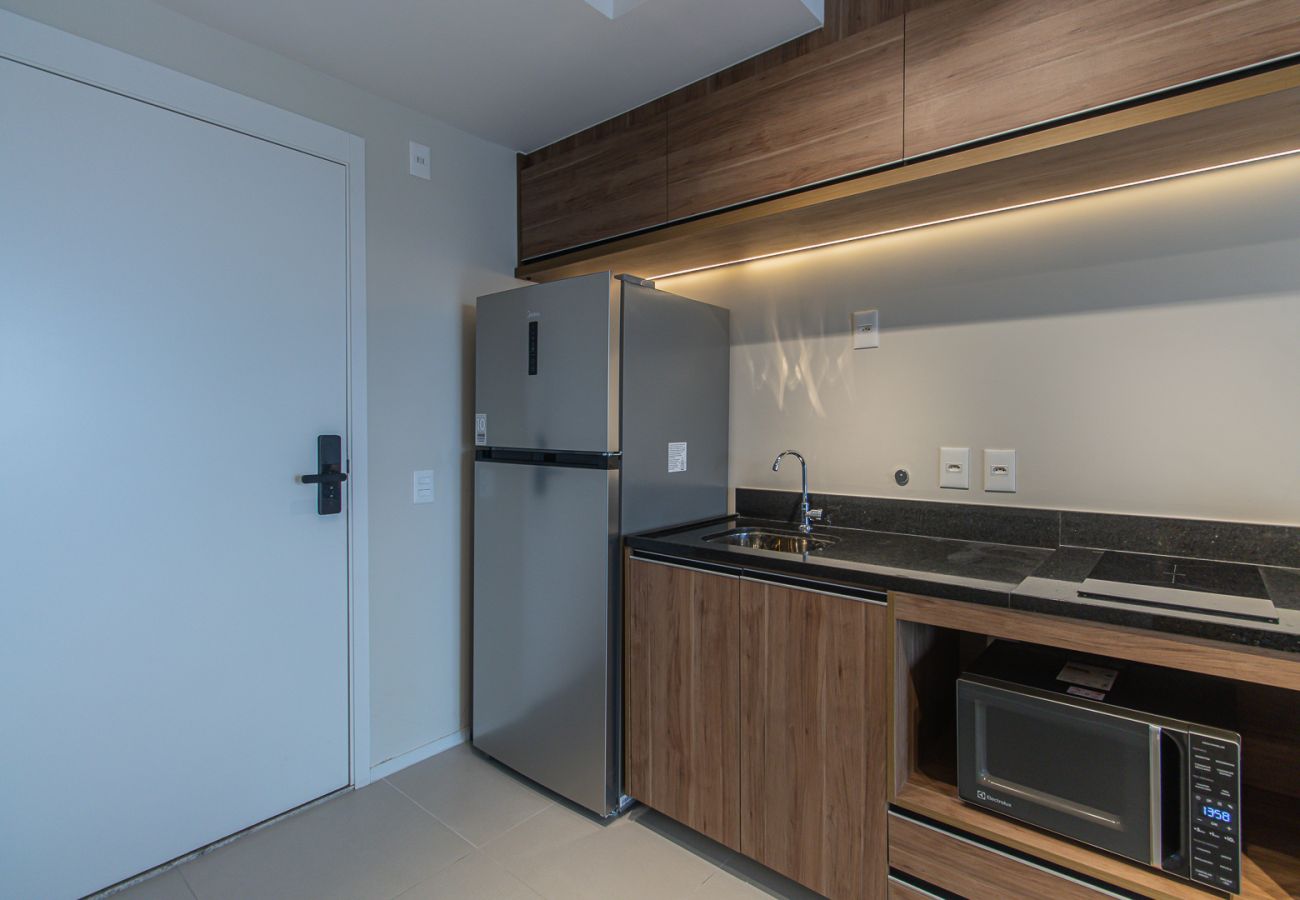 Estudio en São Paulo - Refugio Moderno Cerca de Allianz Parque | SP-P1909A