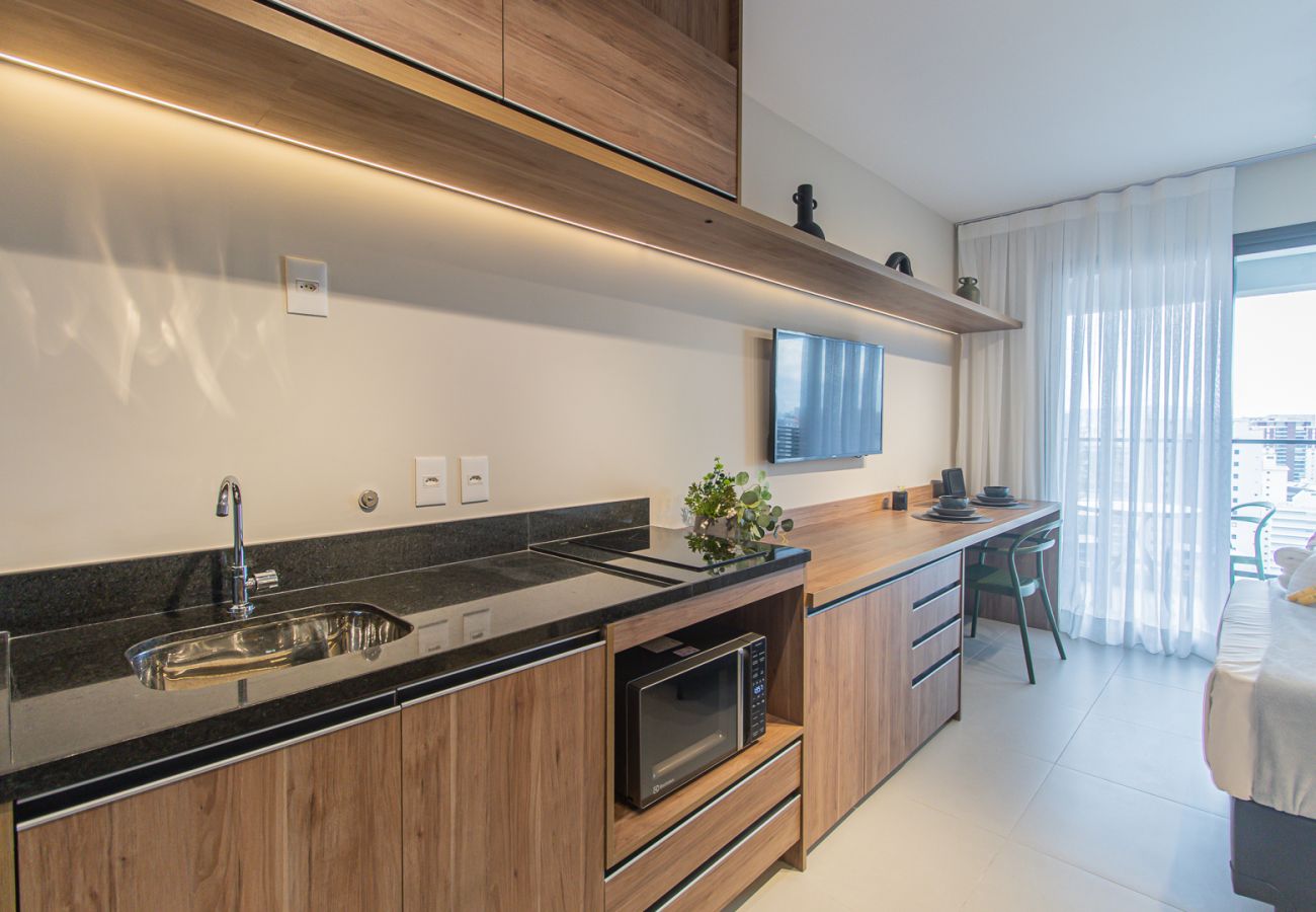 Estudio en São Paulo - Refugio Moderno Cerca de Allianz Parque | SP-P1909A